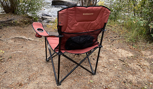 Back of Large Camp Chair