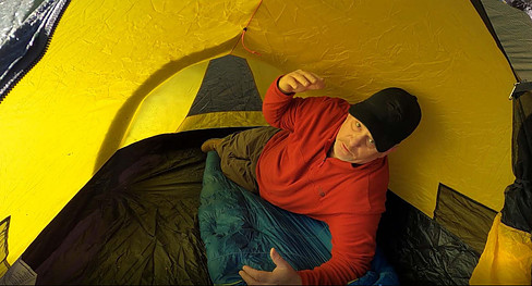 Inside of Hilleberg Anjan 2 Tent