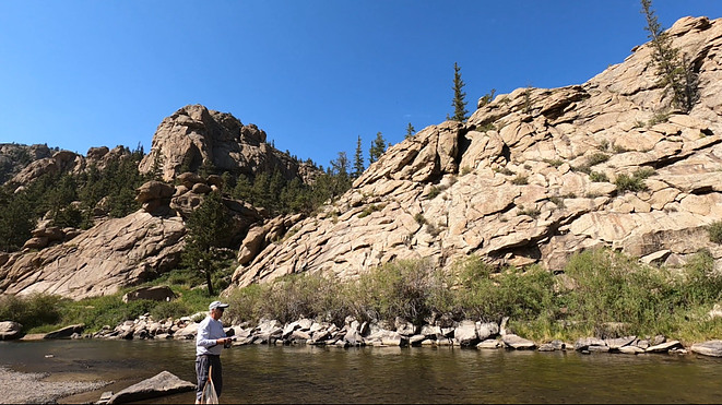 Fishing on the South Platte River