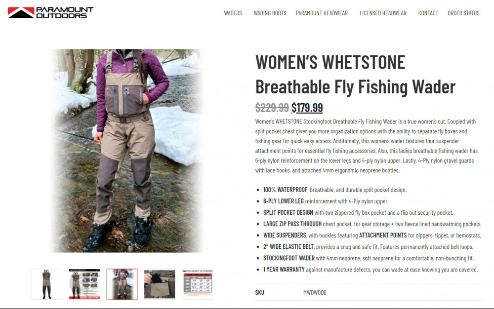 Paramount Outdoors - Fishing Waders