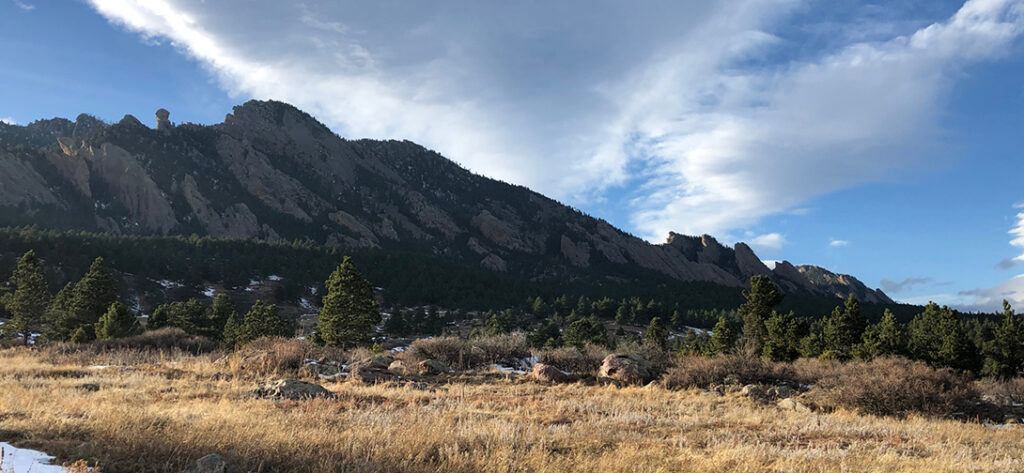 Flatirons Boulder Colorado