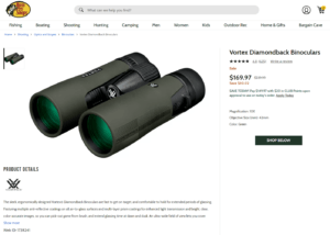 Vortex Diamondback Binoculars