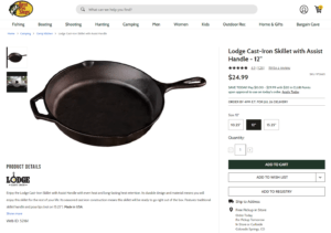 Cast Iron Skillet