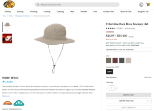 Bora Bora Fishing Hat