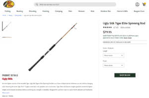 Ugly Stick Tiger Elite Spinning Rod