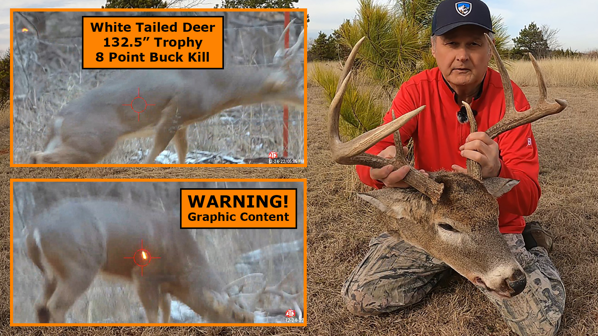 8 Point Whitetail Buck Kill